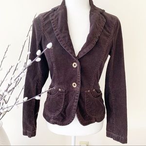 Esprit Corduroy Fitted Blazer